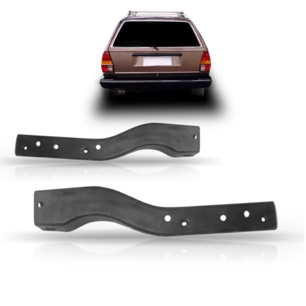 Par Suporte Parachoque Traseiro Santana Quantum 1985 A 1991.