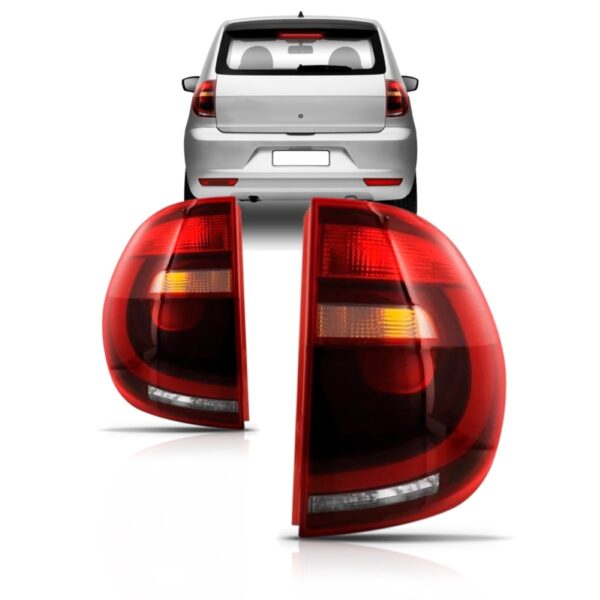 Par Sinaleira Traseira Fox Fumê 2010 2011 2012 2013 2014 Fumê