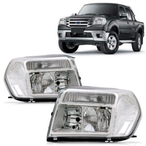 Par Farol Ranger 2010 A 2012 Cromado