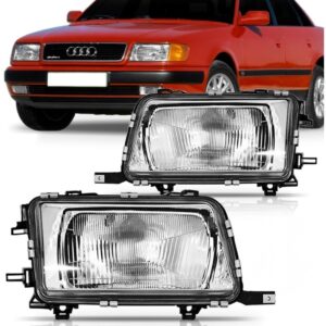Par Farol Para Audi 80 1991 1992 1993 1994 1995 - Direito E Esquerdo