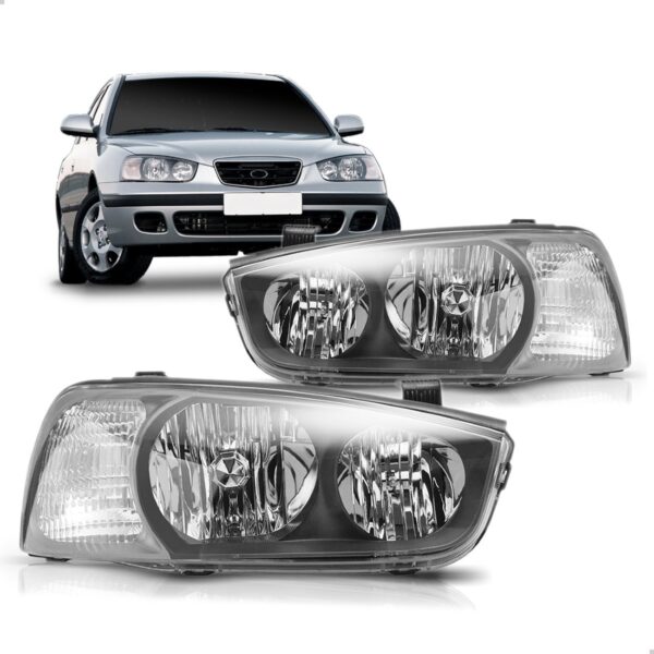 Par Farol Para Hyundai Elantra 2001 2002 2003
