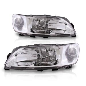 Par Farol Peugeot 306 99 00 01 02 03 Foco Duplo Lente Lisa