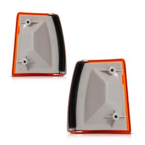 Par Lanterna Sinaleira Dianteira Ford Explorer 91 92 93 1994 Âmbar