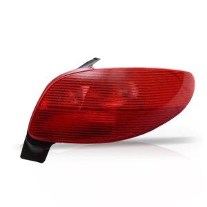 Par Lanterna Traseira Peugeot 206 98 99 00 01 02 03 04 Vermelho