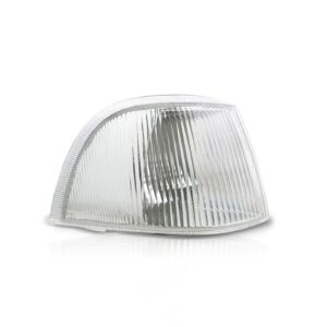Par Sinaleira Para Volvo S40 1996 1997 1998 Lente Raiada Cristal