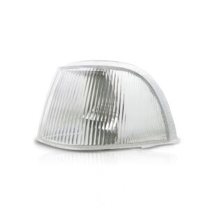Par Sinaleira Para Volvo S40 1996 1997 1998 Lente Raiada Cristal