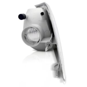 Par Sinaleira Para Volvo S40 1996 1997 1998 Lente Raiada Cristal