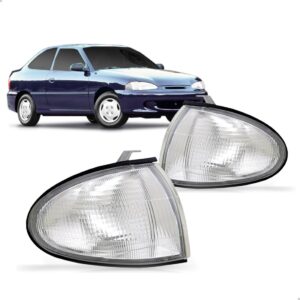 Par Sinaleira Lanterna Dianteira Accent 94 95 96 97 2 Portas Cristal