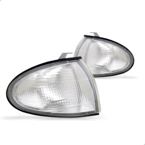 Par Sinaleira Lanterna Dianteira Accent 94 95 96 97 2 Portas Cristal