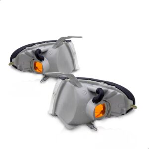 Par Sinaleira Lanterna Dianteira Accent 94 95 96 97 2 Portas Cristal