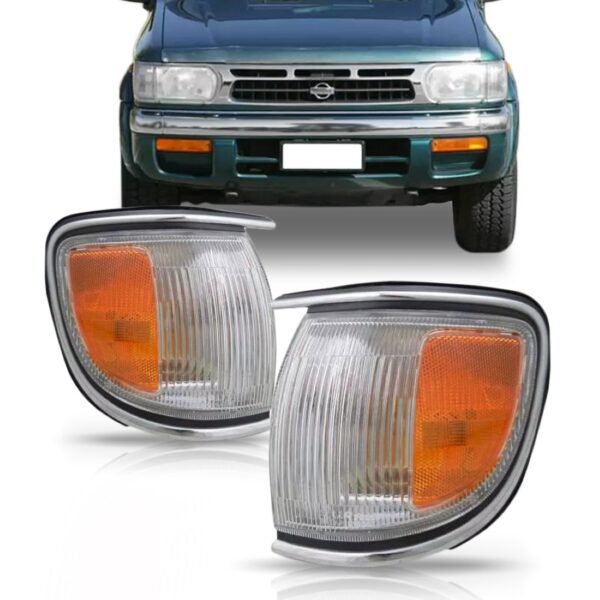 Par Sinaleira Dianteiro Pathfinder 1996 97 98 99 Aro Cromado