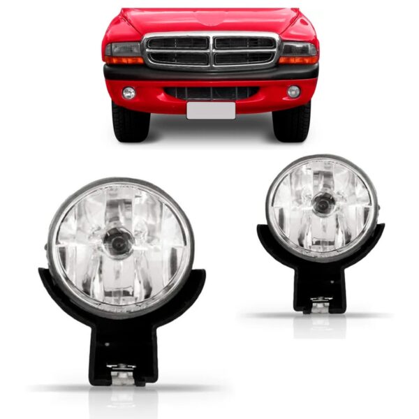 Par Farol Milha Auxiliar Dakota 1997 A 2000