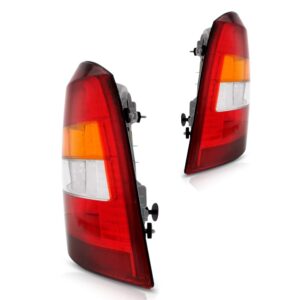 Par Sinaleira Traseira Astra Sedan 1998 1999 2000 2001 2002 Ambos Lados Tricolor