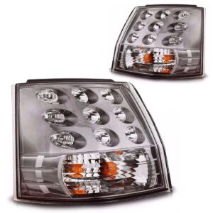 Par Lanterna Traseira Outlander 2007 A 2012 Canto Com Led Esquerdo