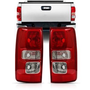 Par Sinaleira Traseira S10 2012 13 2014 2015 2016 S/ Led Gm Vermelho