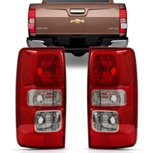 Par Lanterna Traseira S10 2012 2013 2014 2015 2016 Com Led