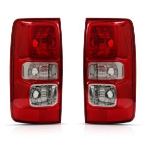 Par Lanterna Traseira S10 2012 2013 2014 2015 2016 Com Led