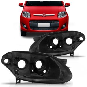 Par Carcaça De Farol Palio 2012 2013 2014 2015 2016 2017