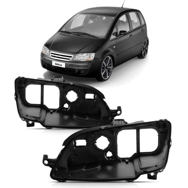 Par Carcaça Farol Idea 2005 2006 2007 2008 2009 2010