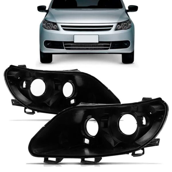 Par Carcaça Farol Para Gol Gv 2009 2010 2011 2012 Foco Duplo