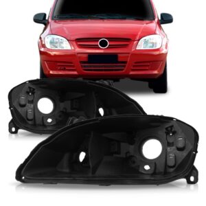 Par Carcaça Farol Celta Prisma 2007 2008 2009 2010 2011 2012