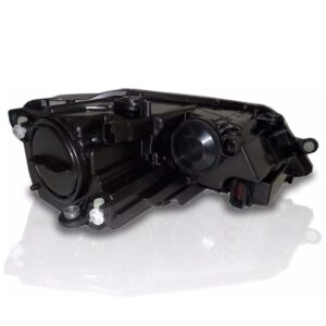 Par Farol Jetta 2011 2012 2013 Mascara Negra Direito E Esquerdo