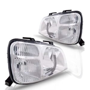 Par Faro Honda Crv 1997 1998 1999 2000 2001 Com Foco Simples