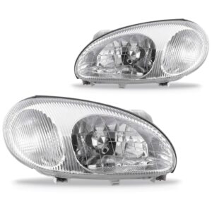Par Farol Para Daewoo Lanos 1997 A 2002 Lente Em Acrílico