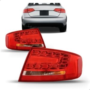 Par Lanterna Traseira A4 2009 2010 2011 2012 Sedan C/ Led Esquerdo