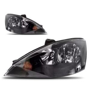 Par Farol Focus 2004 2005 06 07 2008 Eletrico Mascara Negra