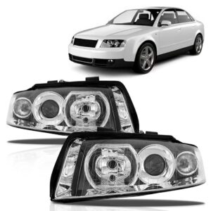 Par Farol Audi A4 2001 A 2004 Eletrico