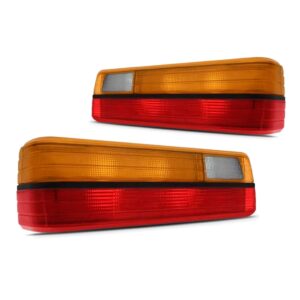 Par Sinaleira Traseira Del Rey 1985 A 1991 Tricolor Plástico