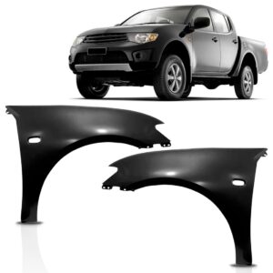 Par Paralama Triton 2007 08 09 10 11 12 2013 S/ Furo Moldura