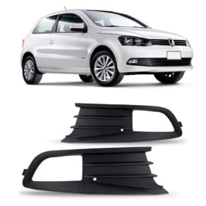 Par Moldura Farol Milha Gol G6 2013 2014 2015 2016 Com Furo