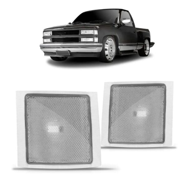 Jogo Sinaleira Silverado 1997 98 99 00 01 02 2003 Cristal