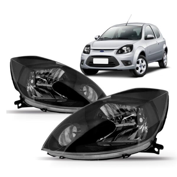 Par Farol Dianteiro Ka 2008 2009 2010 2011 2012 13 2014 Fume