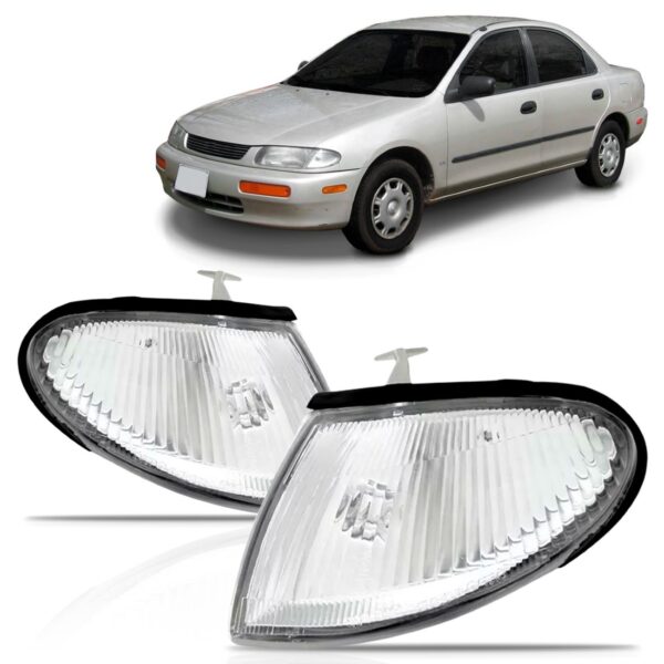 Par Sinaleira Seta Protege 323 1995/97 Cristal S/soquete