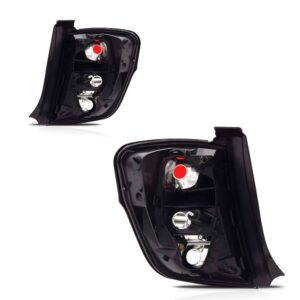 Par Sinaleira Traseira Compatível Com Citroën C3 2013 A 2016 Vermelho