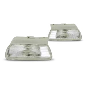 Par Sinaleira Lanterna Farol Dianteiro Neon 95 1996 97 1998