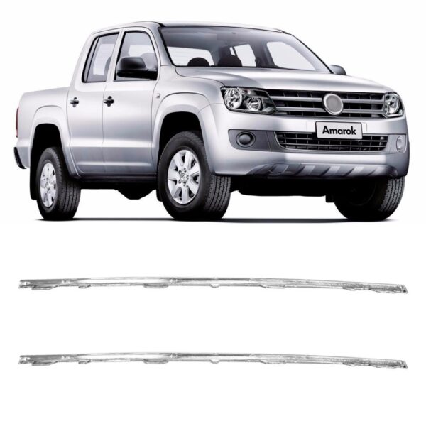 Par Friso Grade Amarok 2010 11 12 13  2014 Superior Cromado
