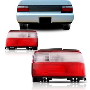Par Sinaleira Traseira Para Toyota Corolla 1996 1997 Bicolor Ambos Lados Vermelho