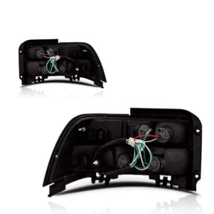 Par Sinaleira Traseira Para Toyota Corolla 1996 1997 Bicolor Ambos Lados Vermelho