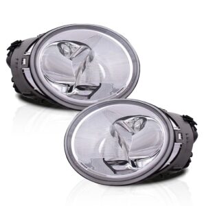 Par Farol New Beetle 98 99 2000 2001 2002 2003 04 05 Cromado