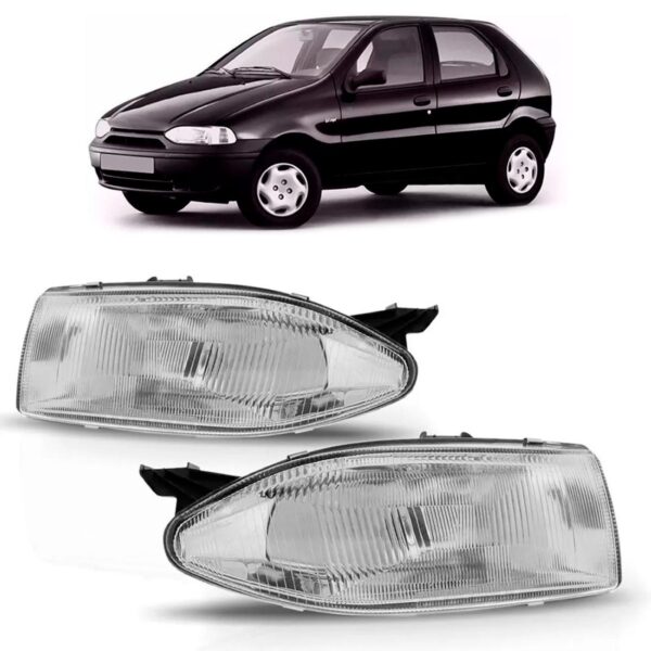 Par Farol Para Fiat Palio 1996 1997 1998