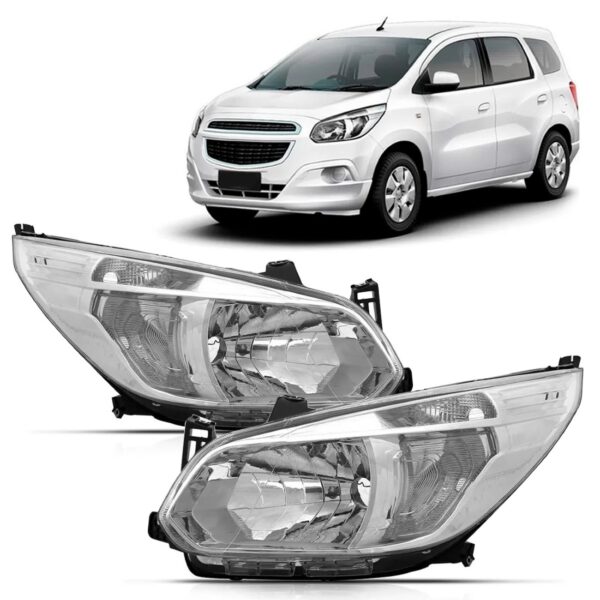 Par Farol Spin 2012 2013 14 2015 2016 Cromado Manual Oferta