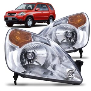 Par Farol Crv 2002 2003 2004 Cromado Sinaleira Ambar