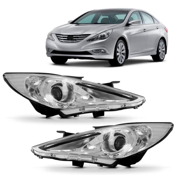 Par Farol Sonata 2011 2012 2013 2014 Eletrico Manual S/xenom