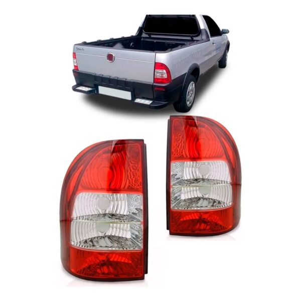 Par Sinaleira Traseira Strada 2005 2006 2007 2008 2009