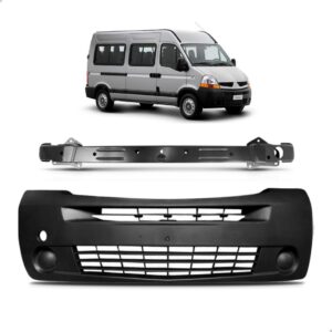 Kit Para Renault Renault Master 2009 A 2012 Parachoque Alma Preto