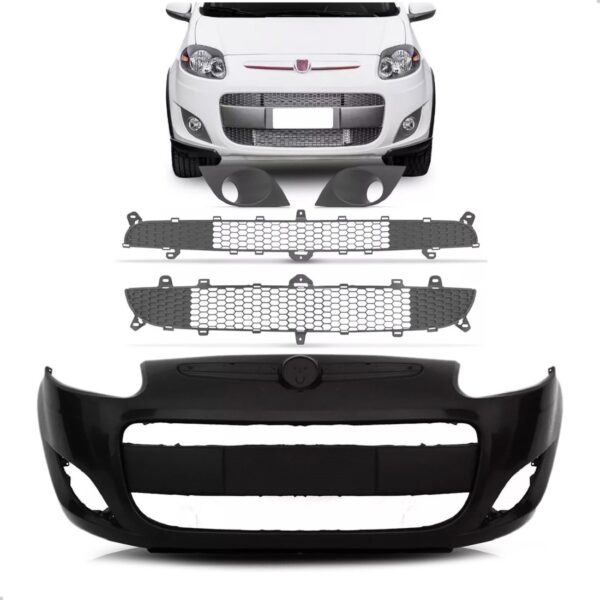 Kit Parachoque Para Palio 2012 2013 2014 + Grades 1a Linha